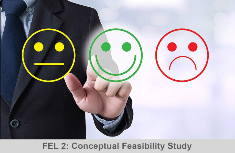 The objective of FEL 2 is to choose the most commercially viable option and conduct a thorough engineering analysis to ascertain the project's potential for success.